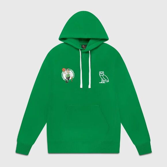 NEW OVO Boston Celtics Hoodie October’s Very Own Drake Jersey Tatum Nike - Picture 4 of 14